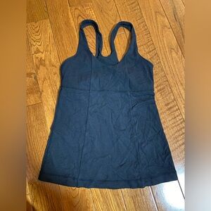 Lululemon Athletica Black Racerback Tank Top